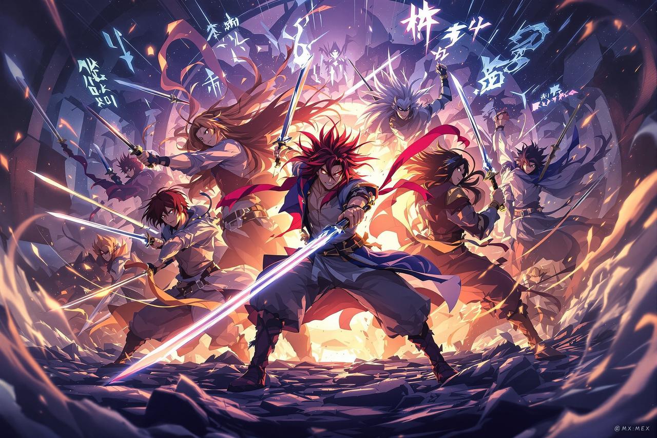 动漫片 - 《剑与冒险》第三季制作决定！全新视觉图公开